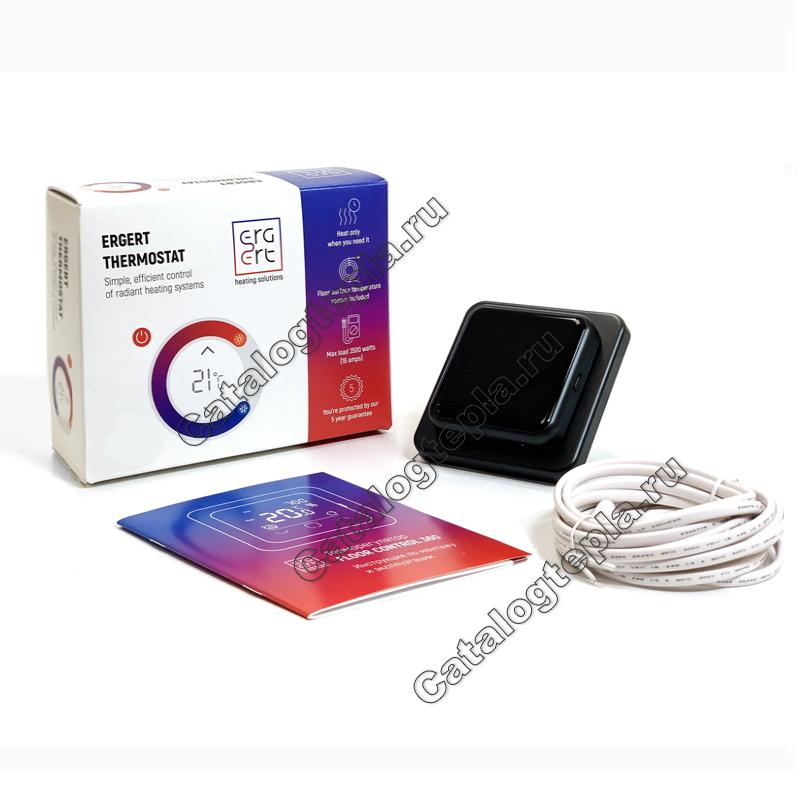 Терморегулятор Ergert FLOOR CONTROL 360 black