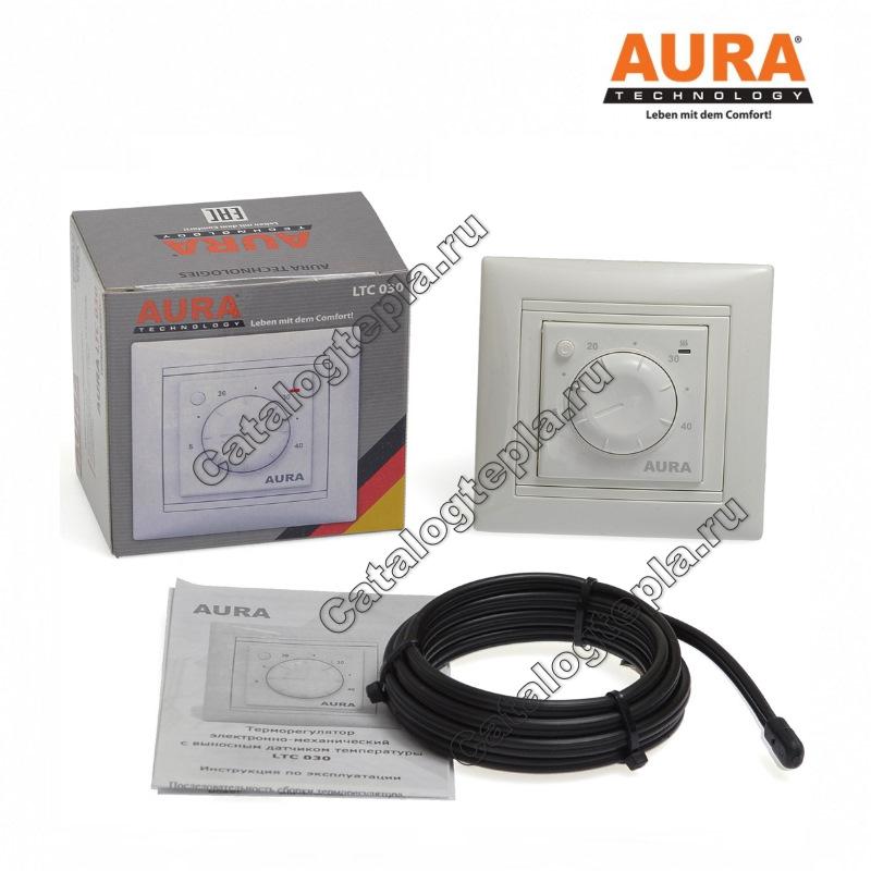 Терморегулятор AURA LTC 030 white