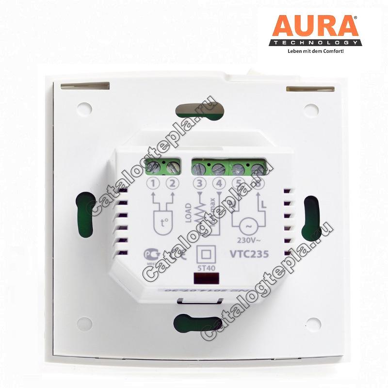 Терморегулятор AURA VTC 235 white