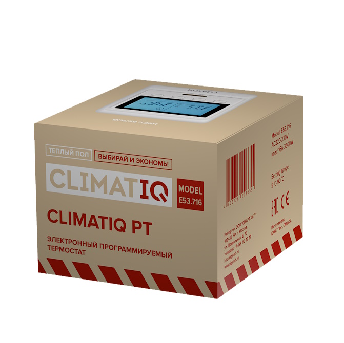 Терморегулятор CLIMATIQ РT (ivory)