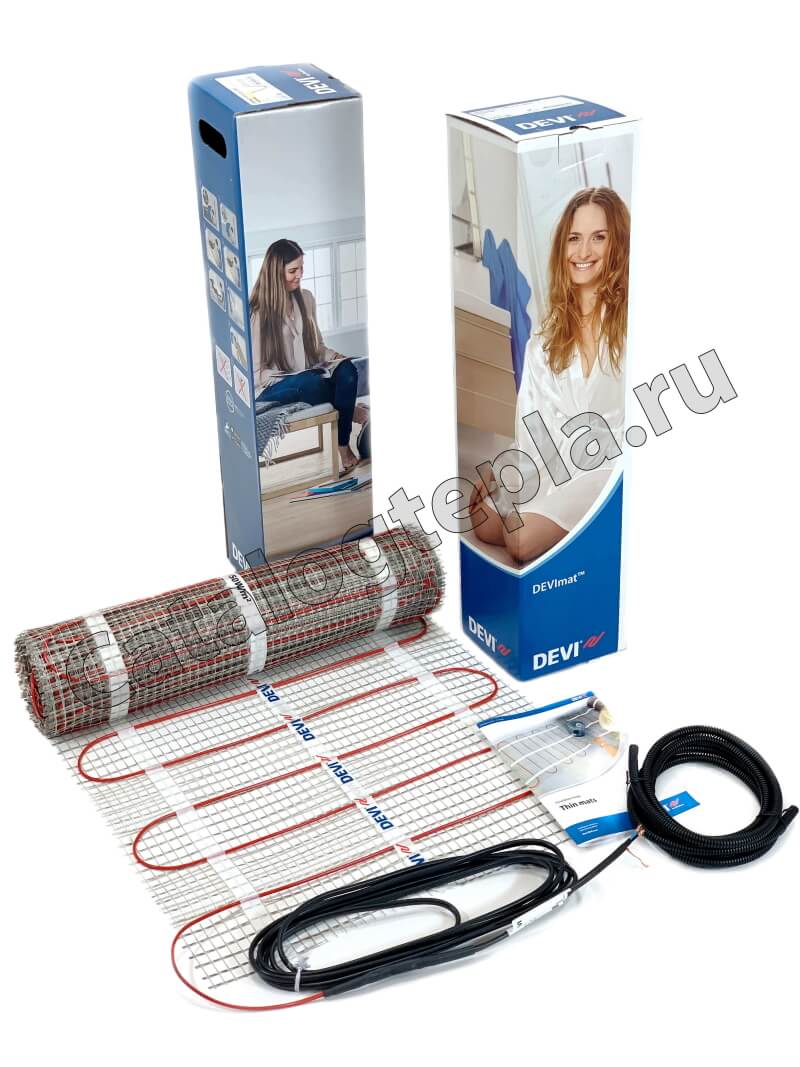 Нагревательный мат DEVIcomfort 150T (DTIR-150) - 8,0 кв.м.